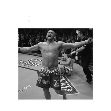 Imagem de Pôster Em Tela Lendas Do Boxe Preto E Branco - Arte Inspiradora Para A