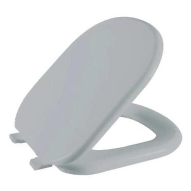 Imagem de Assento Sanitário Sabatini Cinza Claro Vaso Icasa Almofadado - Duda