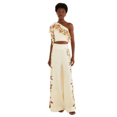 Imagem de Calça Pantalona Farm Rio Floral Mali-Feminino