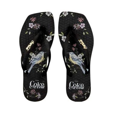 Imagem de Chinelo Coca Cola Bird Square Feminino-Feminino