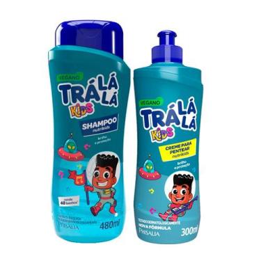 Imagem de Kit Shampoo + Creme de Pentear Trá Lá Lá Nutrikids Phisalia