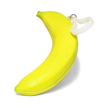 Imagem de Chaveiro De Espuma Macia Fofoflex Clip On Mega Mix - DTC, Banana