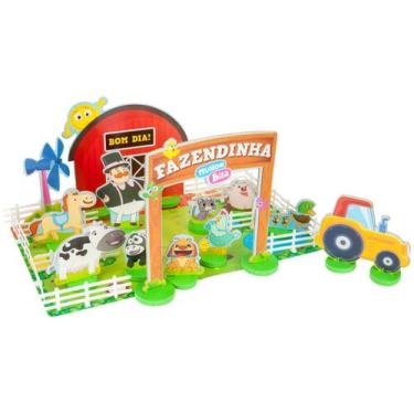 Imagem de Fazendinha De Brinquedo Mundo Bita De Madeira - Nig