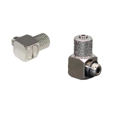 Imagem de Conector Pneumático Mini De Rosca Macho M3 M4 M5 M6 Para Tubo De Ar 3m