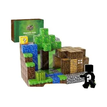 Imagem de Blocos De Construção Magnéticos Montessori Brinquedo STEM Para Criança