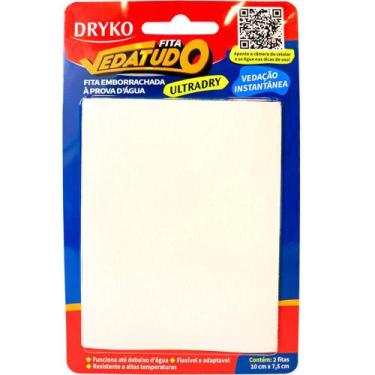 Imagem de Fita adesiva emborrachada à prova d'água vedatudo - ULTRADRY (Branco) 