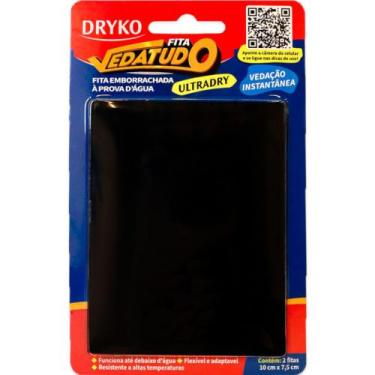 Imagem de Fita adesiva emborrachada à prova d'água vedatudo - ULTRADRY (Preto) -