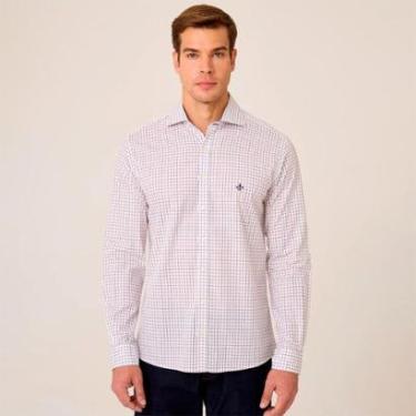 Imagem de Camisa Dudalina Slim Xadrez Masculino-Masculino