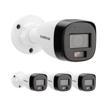 Imagem de Kit 4 Câmeras Multi HD 2 Megapixels 20m VHD 3220 B FULL COLOR + Intelb