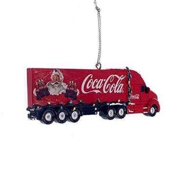 Imagem de Kurt S. Adler Enfeite de Natal Coca-Cola Semi Caminhão CC2204
