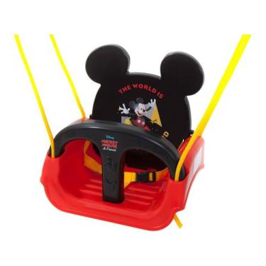 Imagem de Balanço Mickey Xalingo 3 em 1, Vermelho e Preto
