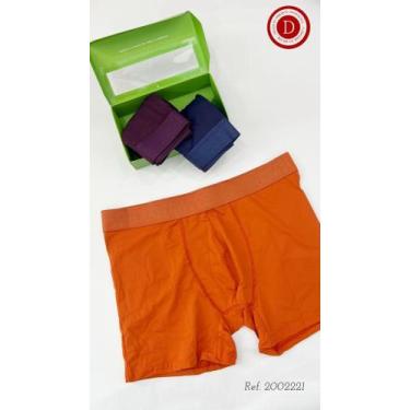 Imagem de Kit 3 cuecas Boxer Adulto Diamantes Lingerie TAM G