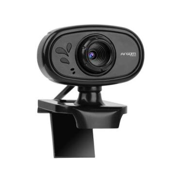 Imagem de Webcam HD Argom CAM20 720MP - com Microfone, Preto
