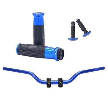 Imagem de Kit Manopla Peso Guidão Naked Factor Cb650F Cb300 Hornet Xj6 - Stark R