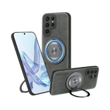 Imagem de 360 graus Capa De Couro Rotativa Para Telefone Samsung S25 Ultra S23 S