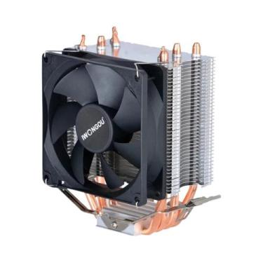 Imagem de Cooler De CPU RGB 90mm X99 4 Pinos Com 4 Heatpipes Para Intel LGA2011v