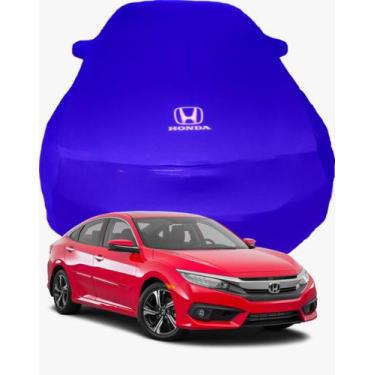Imagem de Capa de Carro Honda Civic SI Tecido  Lycra Premium - Cadilhe Capas, Az