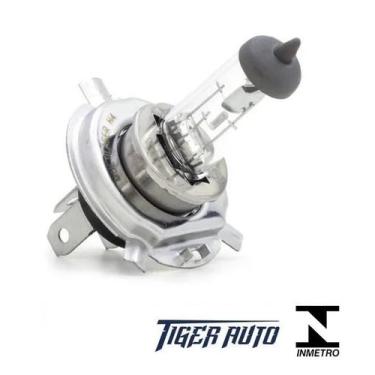 Imagem de Lampada halogena h4 12v 60/55w tiger 3200k unidade