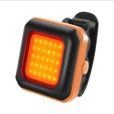 Imagem de Lanterna Traseira Recarregável Bicicleta com Luz de LED- USB - West Bi