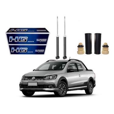 Imagem de Kit Amortecedor Traseiro Saveiro Cross G7 1.6 2017 A 2020 - Nakata