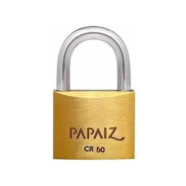 Imagem de Cadeado 60Mm Papaiz, Dourado