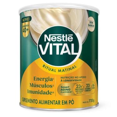 Imagem de Suplemento Alimentar Em Pó Vital Ritual Matinal Sem Sabor 720g - Nestl