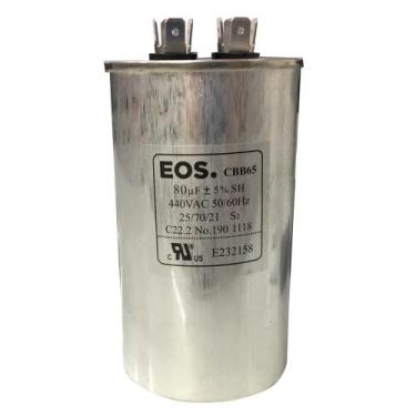 Imagem de Capacitor 80 uF 440 V - EOS - Tecnolar