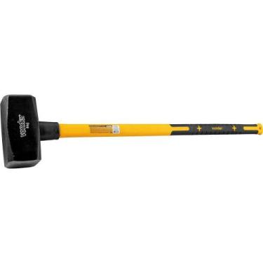 Imagem de Marreta Quadrada 8,0Kg Nove54 Cabo Fibra Aço SAE 1020