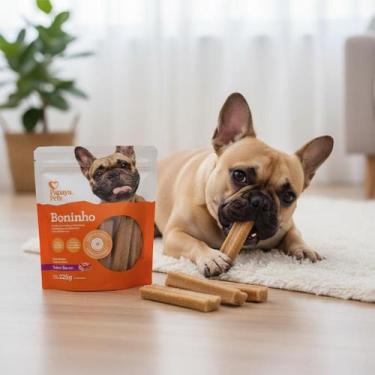 Imagem de Petisco Boninho Raças Pequenas Bacon Papaya Pets 225g 10un