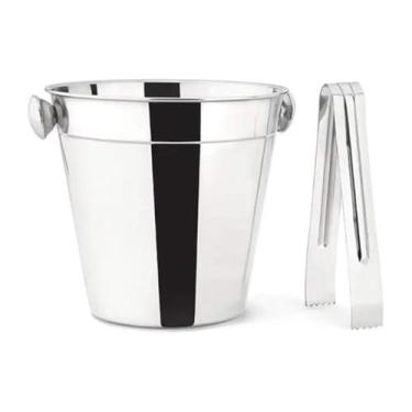 Imagem de Balde Para Gelo 1,4L Inox Com Pegador Hercules
