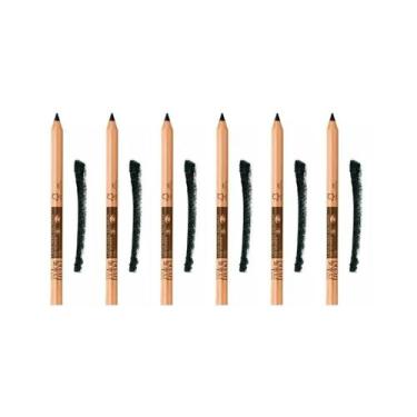 Imagem de Avon - Kit 6 Lápis Delineador Olhos Color Trend Preto -1,1g