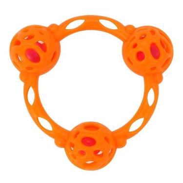 Imagem de Chocalho bebe divertido recomendado para + 6 meses - ARK TOYS, 13 cm l