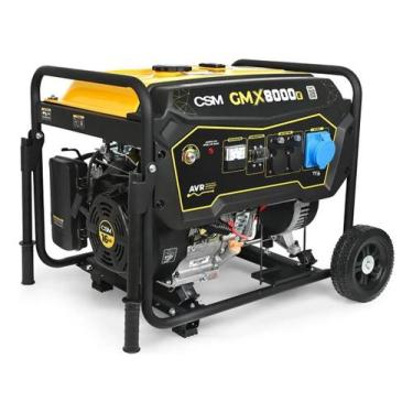 Imagem de Gerador Energia Gasolina Partida Elétrica 7kva Gmx 8000e Csm