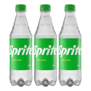 Imagem de Kit C/3 Refrigerante Sprite 600ml Original