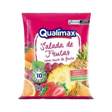 Imagem de Suco Em Pó Sabor Salada De Frutas 1Kg Qualimax Food Service