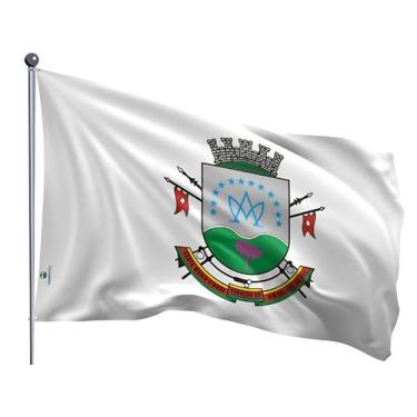 Imagem de Bandeira do Município de Santa Maria Uma Face Estampada Tamanho 90x128