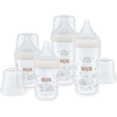 Imagem de Kit Mamadeira NUK Perfect Match Fluxo Médio Com 2UN De 150ML e Com 2UN