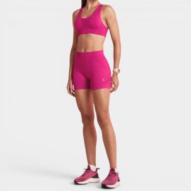 Imagem de Short Legging Feminino Lupo Attack Sport - Rosa Escuro - P, P