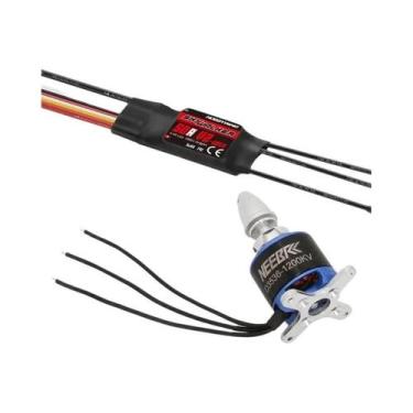 Imagem de Motor Brushless De Alta Potência 1200KV E Combo ESC 50A Para Drones, A