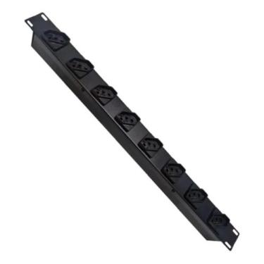 Imagem de Régua 8 Tomadas Rack 19 Polegadas 10a Extensão - Congratulations Store