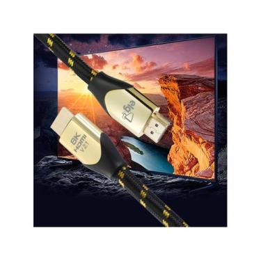 Imagem de Cabo HDMI Premium 2.1, Reforçado, 8K Ultra High Speed, 144Hz a 180Hz, 