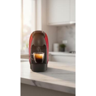 Imagem de Cafeteira Espresso Compacta Vermelha 1200W - Congratulations Store