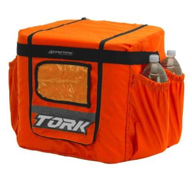 Imagem de Mochila Térmica Pro Tork Marmita 20 Unidades, Laranja neon, Único