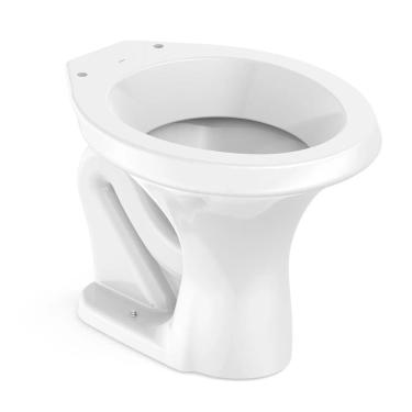 Imagem de Vaso Sanitário Convencional Parati Instalação no Piso Caixa Acoplada Louça Branco Logasa 49CM