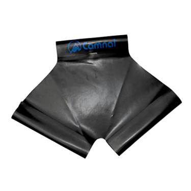 Imagem de shamjina Arnês de Escalada para Rapel Protetor de Bunda para Arnês Resistente Ao, Preto, 56x40cm