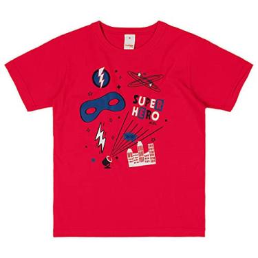 Imagem de Camiseta em meia malha, Marisol Play, Meninos, Vermelho, 3