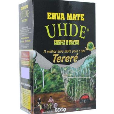 Imagem de Erva Mate Para Terere Gaucho Uhde Sabor Menta E Boldo 500Gr