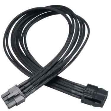 Imagem de Cabo Extensor 8 pinos (6 + 2 pinos) - Para VGA - 40cm - Akasa FLEXA V8 - AK-CBPW09-40BK