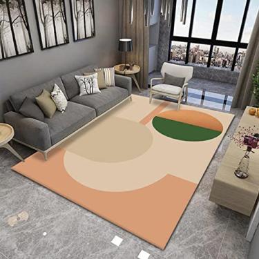 Imagem de Tapetes para sala de estar, tapete para quarto tapete lavável marroquina, tapete de destaque não derramado, tapetes de área grande para sala de jantar tapete de sofá de cristal sem cabelo para sala de estar
