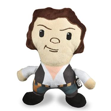 Imagem de STAR WARS Brinquedo de pelúcia Han Solo de 23 cm | Brinquedo de pelúcia Han Solo de 23 cm | Brinquedo para cães Han Solo pelúcia 15 cm | Brinquedo para mastigar cachorro 22 cm, FF19166